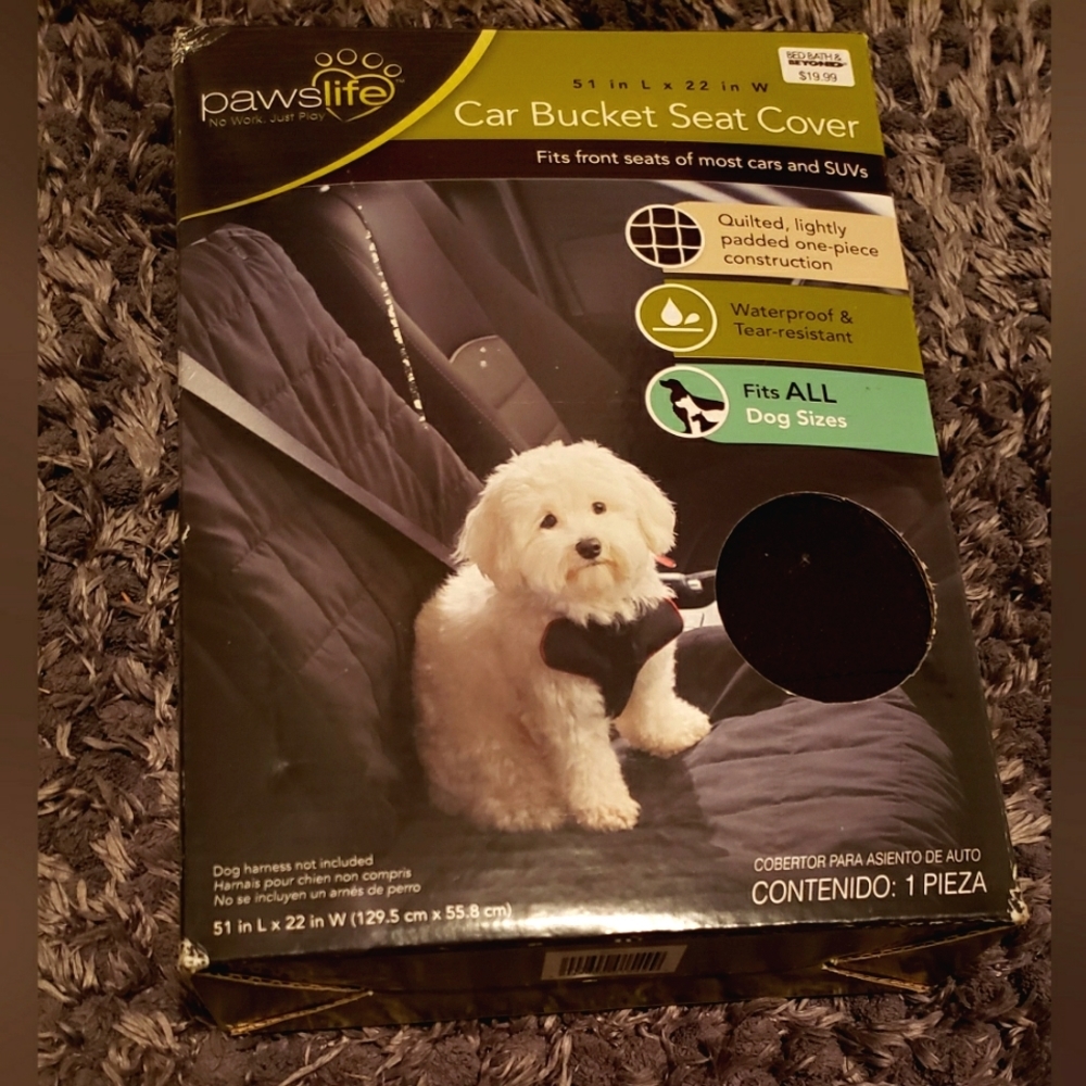 Pawslife Paw Bucket Seat Cover